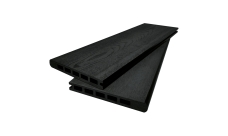 Доска-ступень стартовая ДПК Grand Line 160х22мм шлифовка и тиснение Графит 4м (ШТШ)