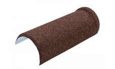 Конек полукруглый для композитной черепицы Luxard пробка (0,395м)