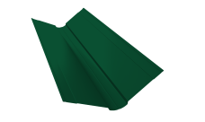 Планка ендовы верхней фигурной 150x150 0,45 Drap TR RAL 6005 зеленый мох (2м)