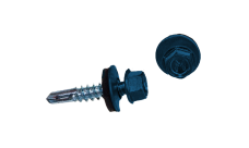 Саморез по металлу Daxmer 5,5х25 RAL 5005 (250) сверло №3