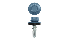 Саморез по металлу 5,5х19 (250шт) сверло №3 RAL 5024