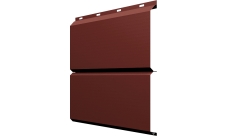 ЭкоБрус 0,345 Grand Line 0,45 PE с пленкой RAL 3009 оксидно-красный