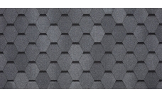 Черепица гибкая Tegola Garda granito 469 (серый)