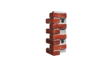 Элемент угловой для термопанели White Hills Лондон Брик Т301-75 толщина панели 60мм (площадь 0,374м2)