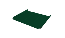 Кликфальц Pro Line Grand Line 0,5 Satin Matt TX с пленкой на замках RAL 6005 зеленый мох