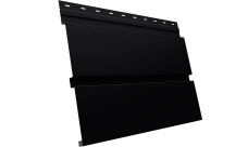 Квадро Брус v01 Grand Line 0,5 PurPro Matt 275 с пленкой RAL 9005 черный