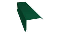 Планка торцевая 80х100 0,45 Drap ST RAL 6005 зеленый мох (2м)