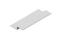 Профиль вертикальный промежуточный Z-обр. AR ВП20х20х40х1,2 ОЦ ОН