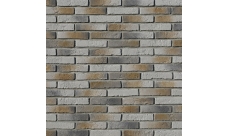 Рядовая плитка White Hills Бергамо брик 370-80 с расшивкой 1,2 см