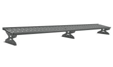 Мостик переходной для фальцевой кровли Grand Line RAL 7037 3м