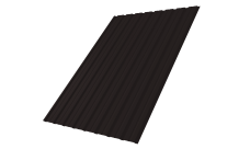 Профнастил С10B Grand Line 0,45 Drap ST RAL 9005 черный