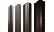 Штакетник П-образный A с прямым резом 0,45 Print-Double Premium Antique Wood