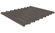 Профнастил Estet C19 0,5 PE-Double RAL 8017 шоколад