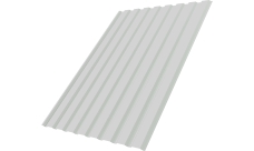 Профнастил С20A Grand Line 0,45 ПЭ двухсторонний RAL 9003 сигнальный белый