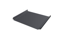 Кликфальц Pro Grand Line 0,45 Drap с пленкой на замках RAL 7024 мокрый асфальт