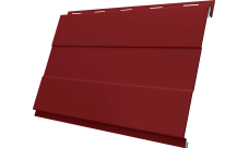 Вертикаль проф Grand Line 0,45 ПЭ с пленкой RAL 3011 коричнево-красный