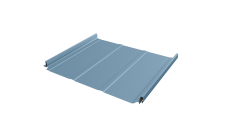 Кликфальц Pro Line Grand Line 0,45 Drap TX с пленкой на замках RAL 5024 пастельно-синий