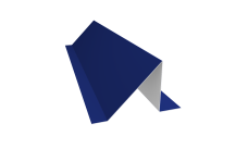 Планка снегозадержания Grand Line 0,45 PE с пленкой RAL 5002 ультрамариново-синий (2м)