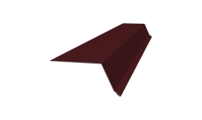 Планка капельник 100х55 Grand Line 0,45 Drap TR RAL 3005 красное вино (2м)