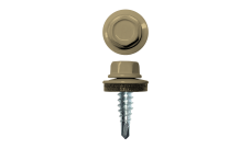 Саморез по металлу 4,8х19 (400шт) сверло №2 RAL 1014