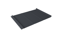 Кликфальц Line Grand Line 0,5 Satin Matt с пленкой на замках RAL 7024 мокрый асфальт