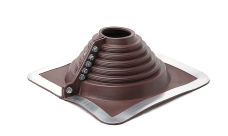 Проходной элемент MF прямой №4R (75-160мм) +185 EPDM коричневый