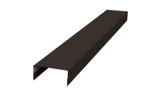 Крышка 30х20 жалюзи Texas 0,5 PurLite Matt RR 32 темно-коричневый (2м)