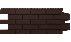 Фасадная панель Grand Line Клинкерный кирпич Classic шоколадный