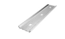 Рейка прижимная алюминиевая Termoclip 2000х25х3,0 (100п.м./упак)