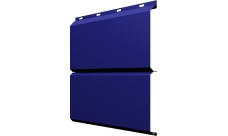 ЭкоБрус Grand Line 0,45 ПЭ с пленкой RAL 5002 ультрамариново-синий