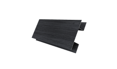 Планка H-образная стыковочная сложная Grand Line 0,45 Print Premium Grey Wood TwinColor (2м)