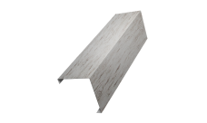 Декоративная накладка на столб универсальная угловая 60х60 для забора жалюзи 0,45 Print Elite Snow Wood TwinColor (1,8м)