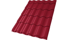 Профиль волновой "Кредо" ("Kredo") 0,45 PE RAL 3003 рубиново-красный