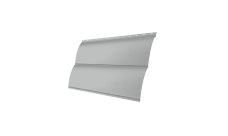 Блок-хаус new Grand Line 0,45 PE с пленкой RAL 9006бело-алюминиевый