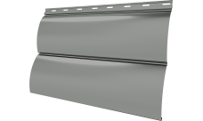 Блок-хаус новый Grand Line 0,45 PE с пленкой RAL 9006бело-алюминиевый