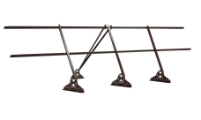 Ограждение кровельное на фальц Grand Line 0,9х3 RAL 8017