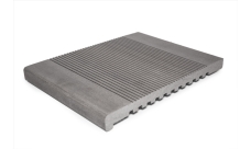 Ступень ДПК Grand Line 320х22мм Массив Серый 2м