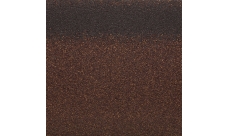 Коньково-карнизная черепица RoofShield HR-15 коричневый с оттенением (6,6м2)