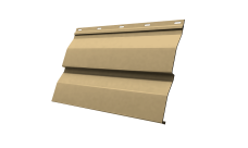 Корабельная Доска 0,265 Grand Line 0,45 PE lite с пленкой RAL 1014 слоновая кость