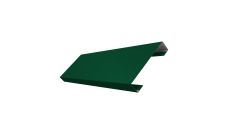 Ламель лицевая 100 забора жалюзи Texas 0,5 Satin Matt TX RAL 6005 зеленый мох