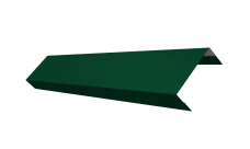 Ламель лицевая 50 забора жалюзи Texas 0,45 PE RAL 6005 зеленый мох