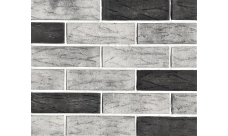 Рядовая плитка Zikkurat Авентин 1-00-11 с расшивкой 1см, норма упаковки 1м2