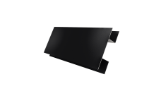 Планка H-образная стыковочная сложная 0,5 Rooftop Бархат RAL 9005 черный (2м)