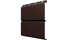 ЭкоБрус 0,345 Grand Line 0,45 Drap TR lite с пленкой RAL 8017 шоколад