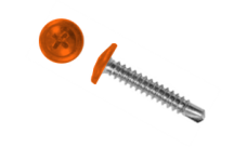 Саморез ПШС 4,2х19 (1000шт) шлиц PH2 RAL 2004