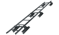 Лестница кровельная под фальц RAL 7016 (3м)