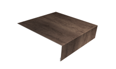 Планка лобовая/околооконная простая 190х50 0,45 Print Premium Almond Wood Fresh (2м)