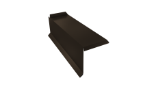 Планка торцевая сегментная 30мм Левая 0,45 Drap TX RR 32 темно-коричневый