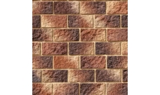 Рядовая плитка White Hills Торре Бьянка 445-40 c расшивкой 1,2 см