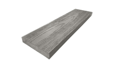 Террасная доска ДПК MasterDeck Massive вельвет и тиснение под дерево Серый 3м